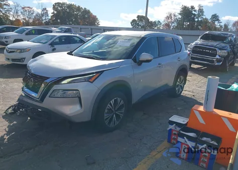 2021 Nissan Rogue Sv Fwd from USA, damaged, VIN 5N1AT3BA1MC811275